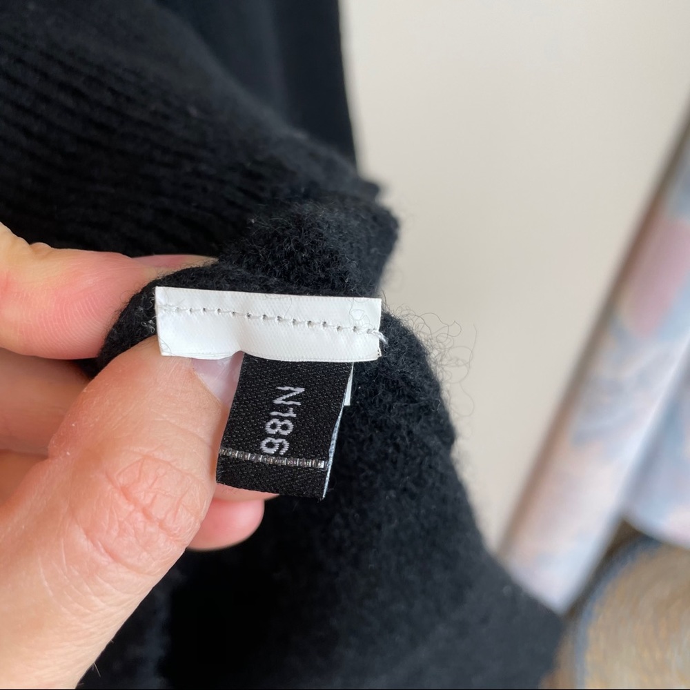 Kate Spade Madison Ave Wool Black Cape Turtleneck - Picture 7 of 10